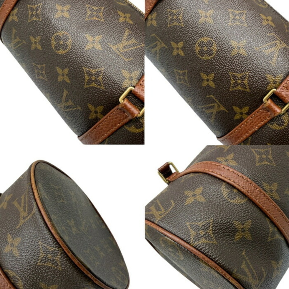LOUIS VUITTON Brown Monogram Papillon 26 Tote Bag - Picture 6 of 9